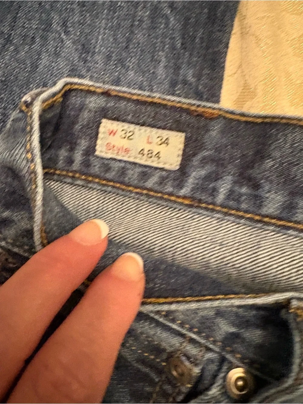 J. Crew Men’s Straight Jeans in Dark Blue Wash